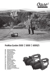 Oase ProMax Garden 5000 Instrucciones De Uso