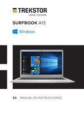 TrekStor SURFBOOK A13 Manual De Instrucciones