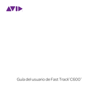 M-Audio Fast Track C600 Guia Del Usuario