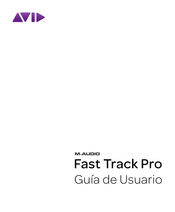 M-Audio Fast Track Pro Guía De Usuario
