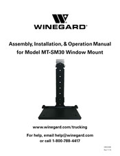 Winegard MT-SM30 Manual De Ensamblaje, Instalación Y Funcionamiento