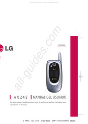 LG AX245 Manual Del Usuario