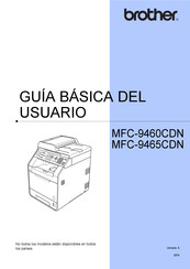 Brother MFC-9460CDN Guia Basica Del Usuario