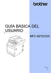 Brother MFC-9970CDW Guia Basica Del Usuario