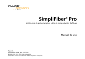 Fluke Networks SIMPLIFIBER PRO Manual De Uso