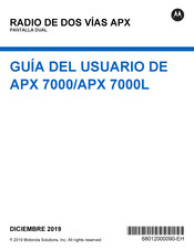 Motorola APX 7000 Guia Del Usuario