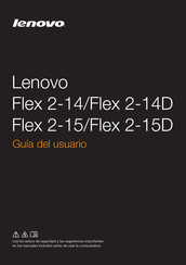 Lenovo Flex 2-15 Guia Del Usuario
