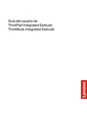 Lenovo ThinkPad Integrated Earbuds Guia Del Usuario