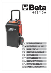 Beta 1498/40A Instrucciones