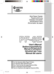 Kyocera MITA PF-8E Manual Del Usario