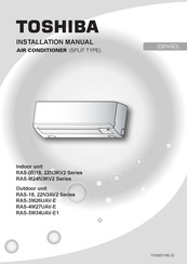 Toshiba RAS-22N3KV2 Serie Manual Del Usuario