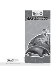 Tetra APS 100 Instrucciones De Uso