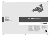 Bosch GSA 36 V-LI Professional Manual Original