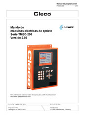 Cleco LIVEWIRE TMEC-200 Serie Manual De Programación