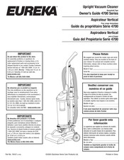 Eureka 4700 Serie Guia Del Propietario