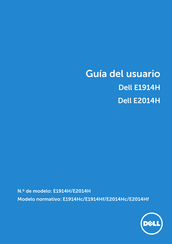 Dell E2014H Guia Del Usuario