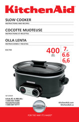 Kitchen Aid KSC700 Instrucciones Y Recetas