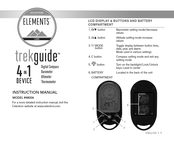 Elements trekguide 48006 Manual De Instrucciones