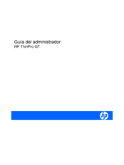 HP ThinPro GT Guía Del Administrador