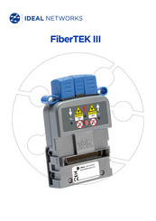 Ideal Networks FiberTEK III Manual Del Usuario