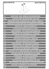 AIRFORCE F100 60 TSE Montaje Y Modo De Empleo