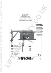 Tractel altotir Manual De Empleo Y De Mantenimiento