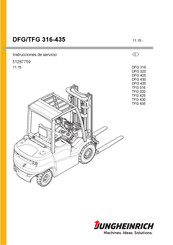 Jungheinrich DFG B320 Instrucciones De Servicio