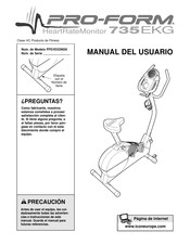 Pro-Form 735EKG Manual Del Usuario