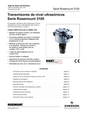 Emerson Process Management Rosemount 3100 Serie Hoja De Datos Del Producto