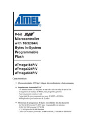 Atmel ATmega644P/V Manual De Usuario