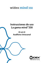 Widex MIND 330 serie Instrucciones De Uso