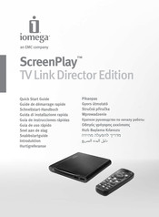 Iomega ScreenPlay TV Link Director Edition Guía De Uso Rápido