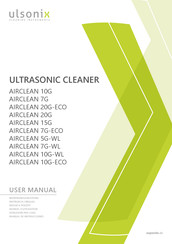ulsonix AIRCLEAN 7G Manual De Instrucciones