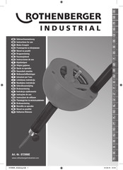 Rothenberger Industrial 072990E Instrucciones De Uso