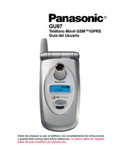 Panasonic GU87 Guia Del Usuario