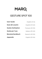 Marq GESTURE SPOT 100 Guia Del Usuario