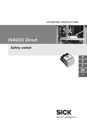 SICK IN4000 Direct Instrucciones De Servicio