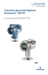 Emerson Rosemount 3051HT Guia De Inicio Rapido