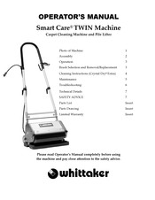 Whittaker Smart Care TWIN Manual Del Operador