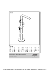 Grohe Veris 32 222 Manual Del Usaurio