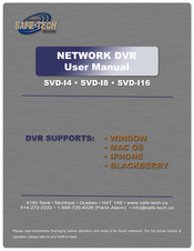 SAFE-TECH SVD I16 Manual Del Usario