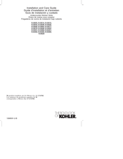 Kohler K-6491 Guía De Instalación Y Cuidado
