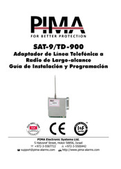 Pima SAT-9 Guía De Instalación Y Programación