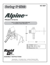 Swing-N-Slide Alpine PROJECT 612 Manual De Instrucciones