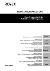 Rotex RKHWE300A3V3 Manual De Instalación