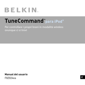 Belkin TuneCommand F8Z024ea Manual Del Usuario