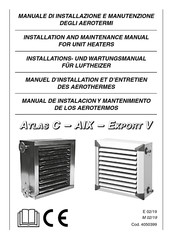 Sabiana AIX Manual De Instalación Y Mantenimiento