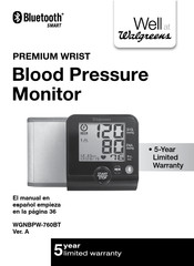 Walgreens WGNBPW-760BT Manual Del Usuario