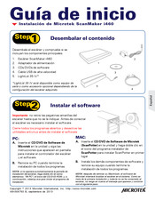 Microtek ScanMaker i460 Guía De Inicio