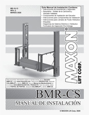 Maxon BMR-CS44 4400 LBS Manual De Instalación